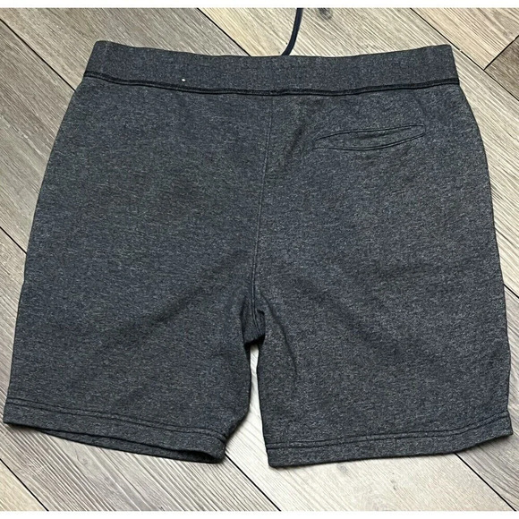 Prince Fox Gray Sweat Shorts Fleece Charcoal Midnrise Classic Modest Preppy L - Picture 10 of 10